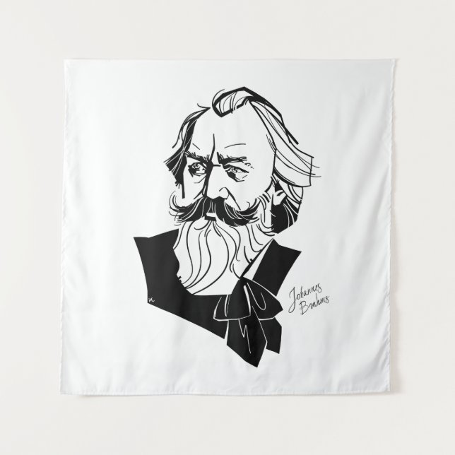 Tapiz Johannes Brahms (Anverso)