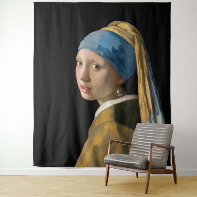 Tapiz Johannes Vermeer, Chica de Pearl Earring (In situ)