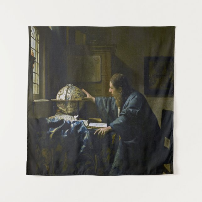 Tapiz Johannes Vermeer - El astrónomo (Anverso)