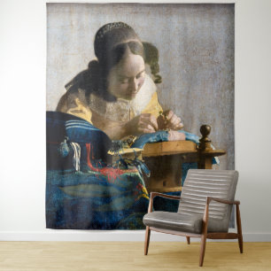 Tapiz Johannes Vermeer - El Lacemaker
