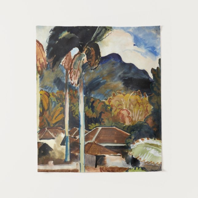 Tapiz John Sten - Java, pintura de arte fino (Anverso)