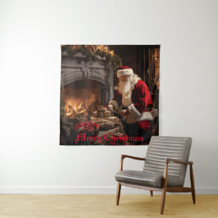 Tapiz Jolly Old Saint Nick