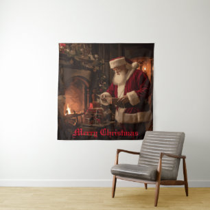 Tapiz Jolly Old Saint Nick