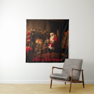 Tapiz Jolly Old Saint Nick