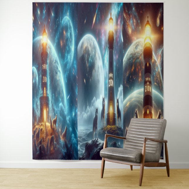 Tapiz ✨ Jon Blair Live - Thrive Zion Wall Tapestry ✨ (In situ)
