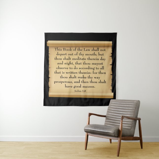 Tapiz Joshua 1:8 (In situ)