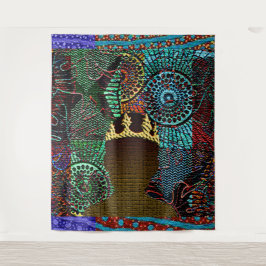 Tapiz Joven afrocéntrico King