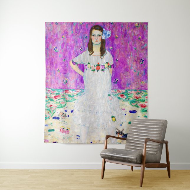 Tapiz Joven Chica, Gustav Klimt (In situ)