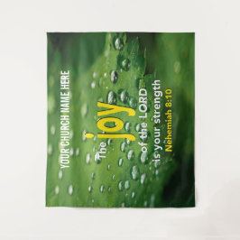 Tapiz JOY OF LORD Christian Church Wall Art