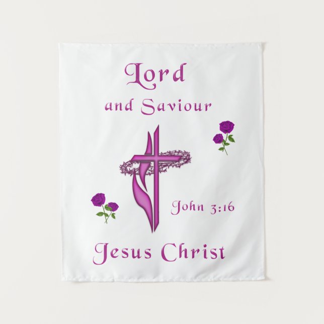 Tapiz Juan 3:16 (Anverso)