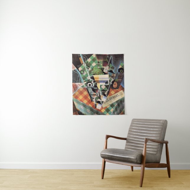 Tapiz Juan Gris - Vida fija con manteles controlados (In situ)