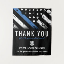 Tapiz Jubilación de la Policía de la Línea Azul