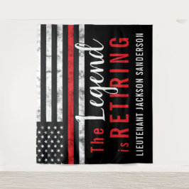 Tapiz Jubilación del Departamento de Bomberos