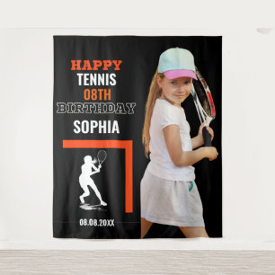 Tapiz Jugador de tenis y cumpleaños, Chica de tenis