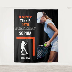 Tapiz Jugador de tenis y cumpleaños, Chica de tenis