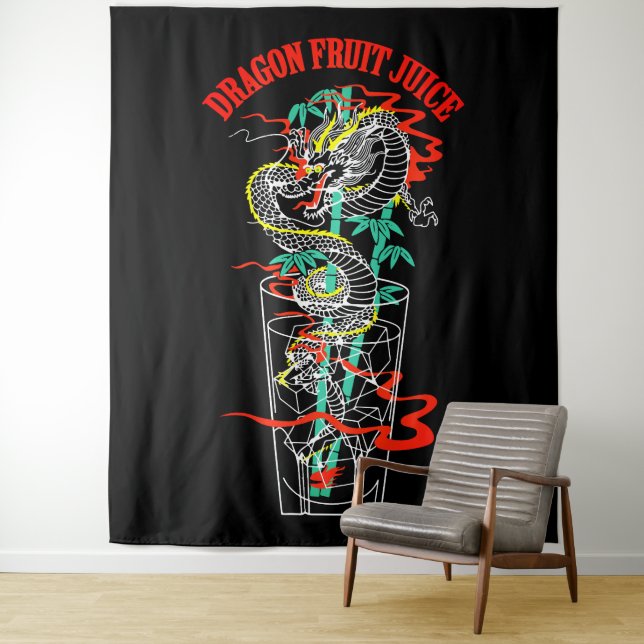 Tapiz Jugo de Fruta de Dragón (In situ)
