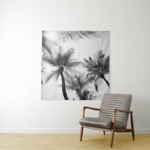 Tapiz Jungla de palma iluminada con luz solar #2 #tropic