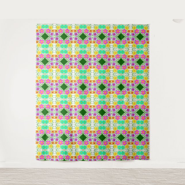 Tapiz just flowers (Anverso)