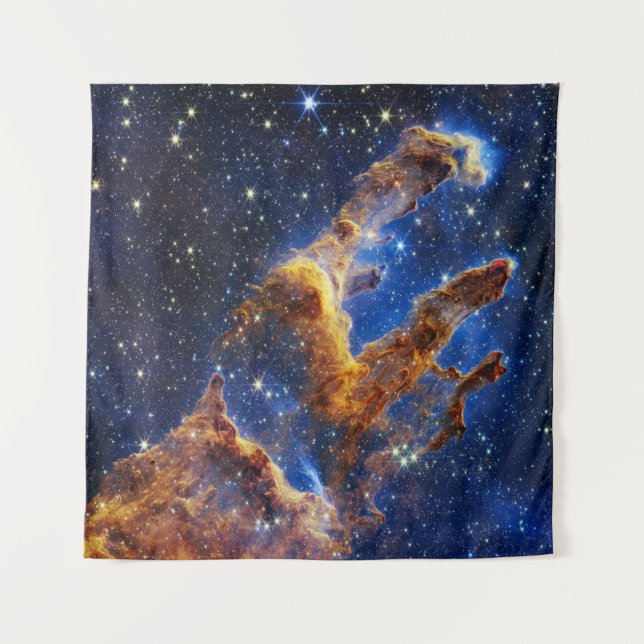 Tapiz JWST Pillars of Creation, 2022 - Eagle Nebula, M16 (Anverso)