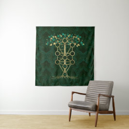 Tapiz Kabbalah el árbol de la vida - Etz Hayim