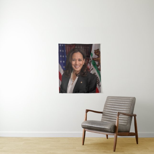 Tapiz Kamala Harris Candidato a presidente US 2024 (In situ)