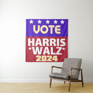 Tapiz Kamala Harris Tim Walz 2024