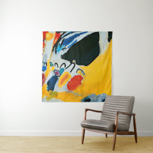 Tapiz Kandinski Impresión III Concierto Pintura Abstract