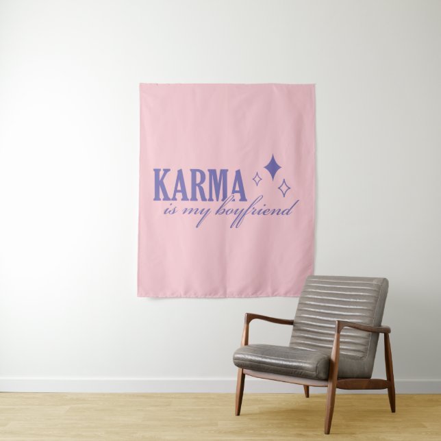 Tapiz Karma es mi novio (In situ)