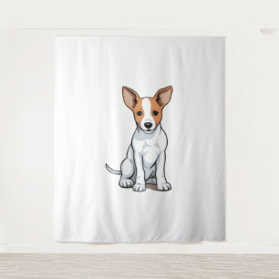 Tapiz Kawaii Basenji Puppy
