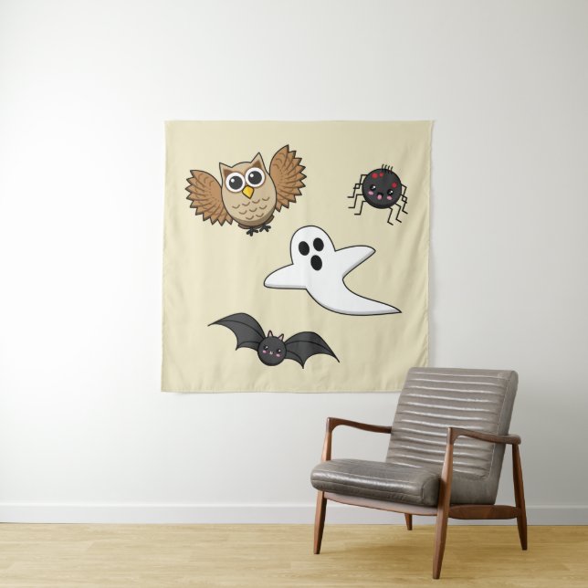 Tapiz Kawaii Creepy Night Creations Set (In situ)
