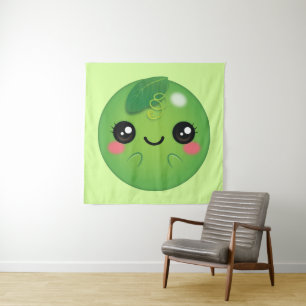 Tapiz Kawaii Pea