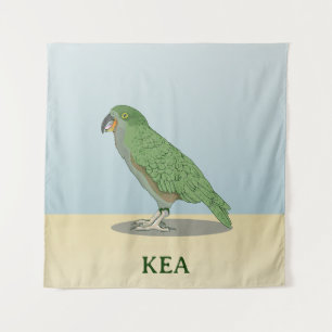 Tapiz Kea New Zealand Bird