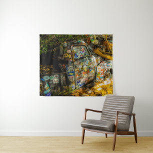 Tapiz Key West es Art, Old Pickup Truck