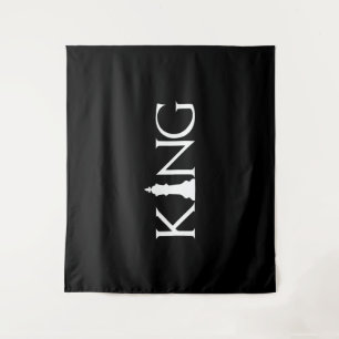 Tapiz King Chess Piece Halloween Disfraces de ajedrez Lo