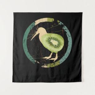 Tapiz Kiwi de Nueva Zelanda
