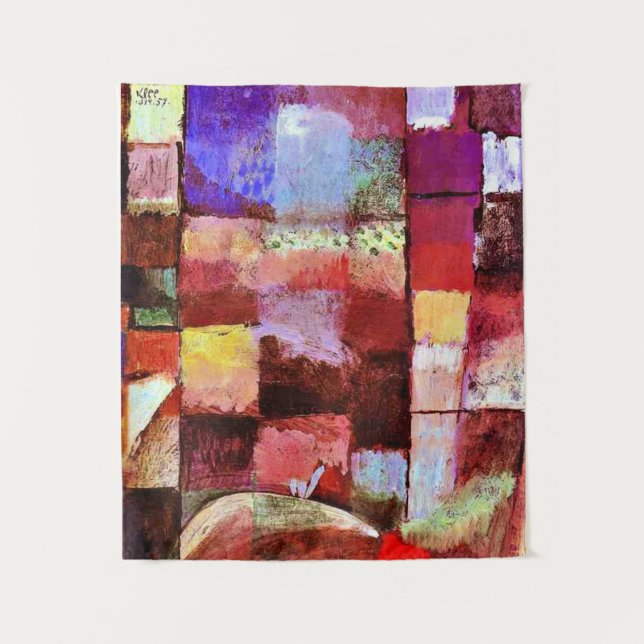 Tapiz Klee - Esta flor desea desvanecerse (Anverso)