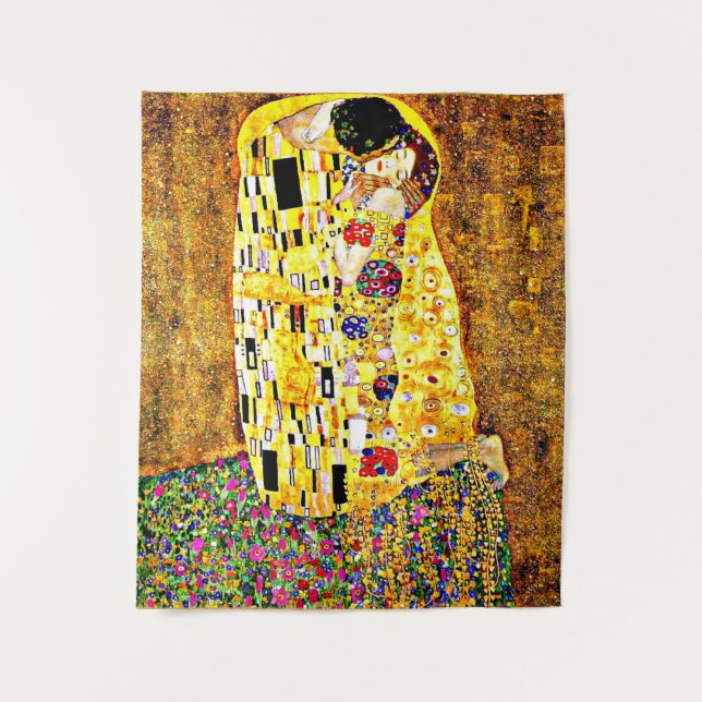 Tapiz Klimt - El beso (Anverso)