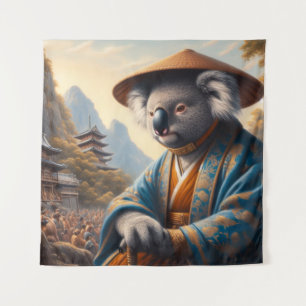 Tapiz Koala Japón antiguo