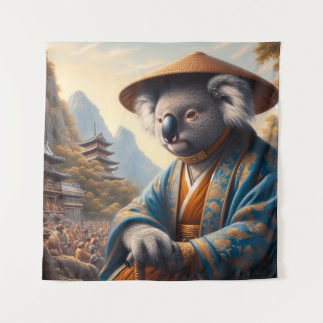 Tapiz Koala Japón antiguo (Anverso)