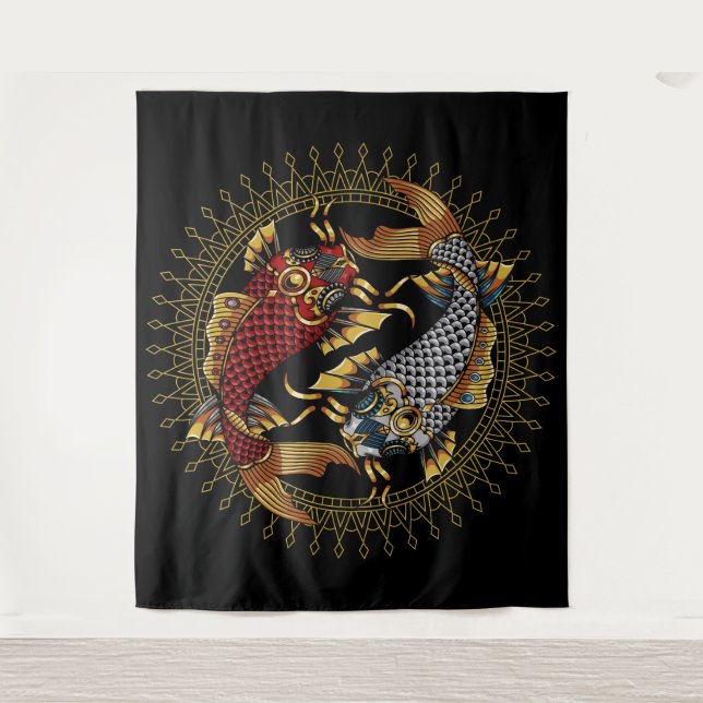 Tapiz Koi Fish (Anverso)