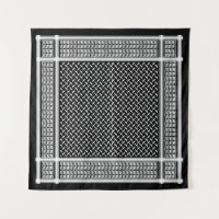 Kufiya palestina | Keffiyeh negro