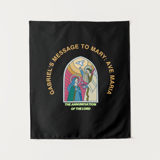 Tapiz La Anunciación del Señor (Anverso)