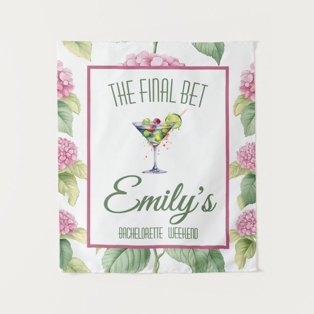 Tapiz La Bachelorette de Las Vegas (Anverso)