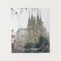 "La Basílica Sagrada Familia en Barcelona, España"