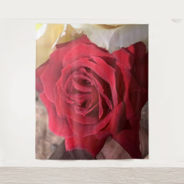 Tapiz La bella rosa roja de África