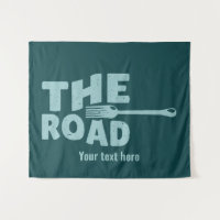 La bifurcación en la tipografía de la carretera