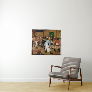 Tapiz La boda campesina por Pieter Bruegel el Viejo