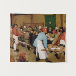 Tapiz La boda campesina por Pieter Bruegel el Viejo