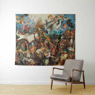 Tapiz La caída de los ángeles rebeldes   Pieter Bruegel,