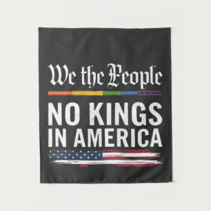 Tapiz La democracia no tiene estatus de Rey Libertad par